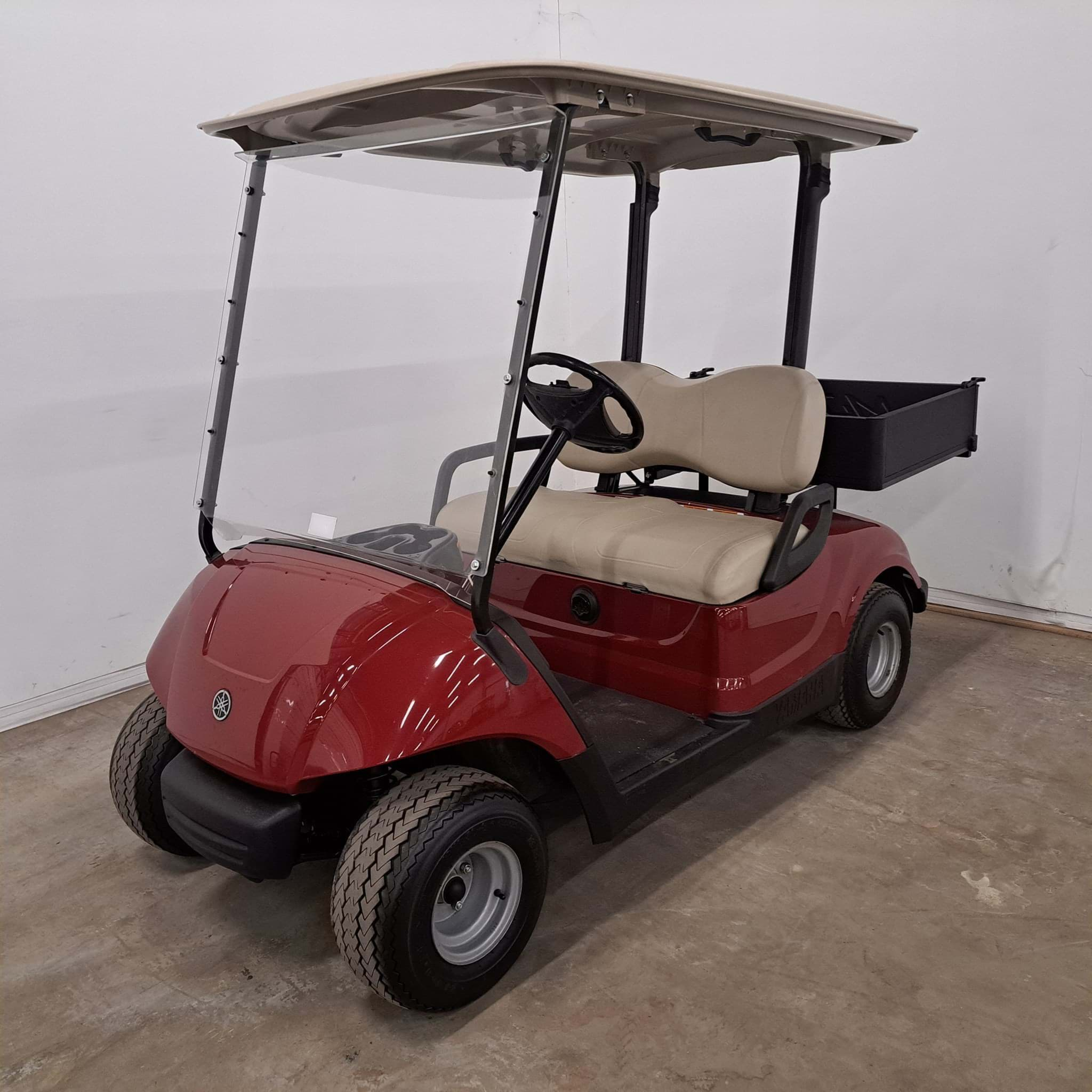 Picture of Refurbished - 2014 - Electric - Yamaha - G29 - Open Cargo box - Red