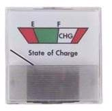 Picture of 48-volt analog sate of charge meter, square