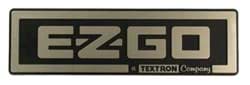 Picture of Textron name plate, gold