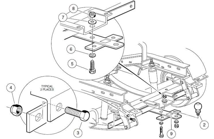 Picture of Kit, trailer hitch (1-7/8 Ball)